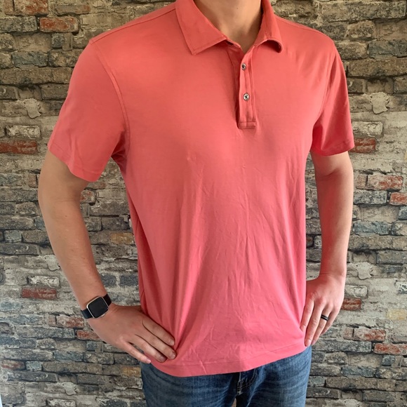 michael kors polo mens pink